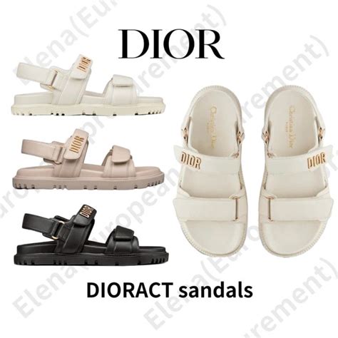 dior act sandals sizing
